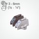 Clamcleat® CL255 Omega deck cleat.
