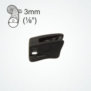 Clamcleat® CL291 is an all-polymer cleat for 3mm ropes